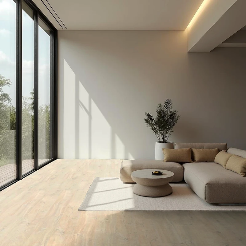 Tarima Vinílica SPC Roble Crema Antigua XL | Flotante en Clic | Uso Comercial Intenso | Zonas Húmedas | Cocina | Baño
