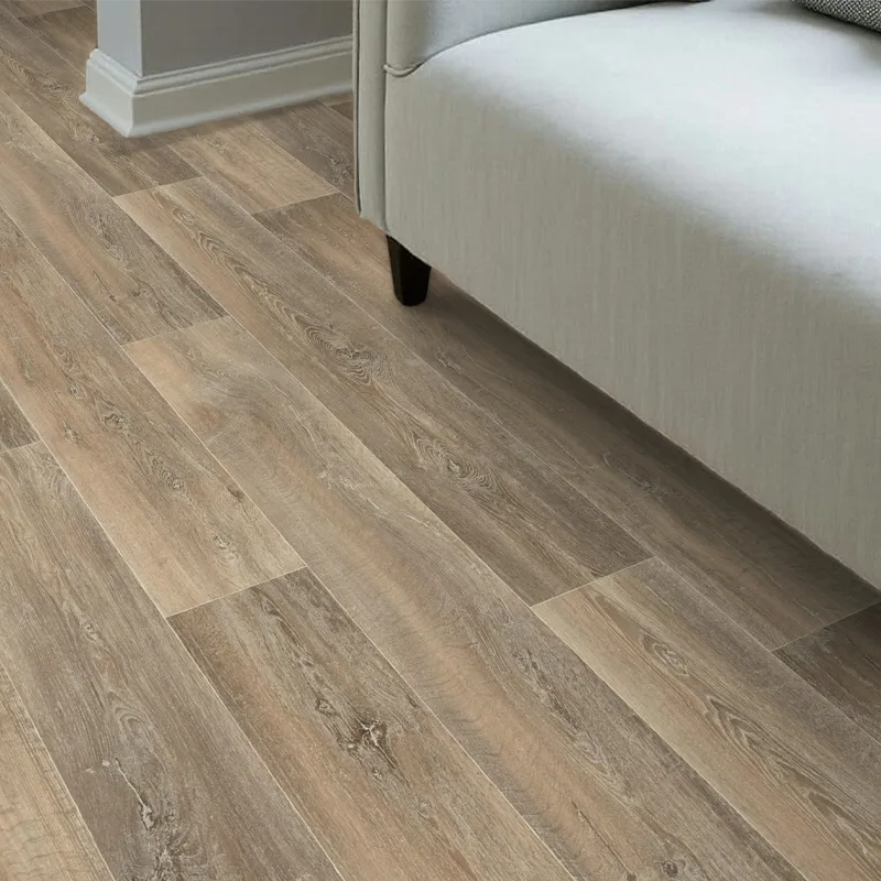 Suelo Vinílico Autoinstalable Roble Marrón Rústico | Instalación sin Pegamento | Ancho 2m | Pedido Mínimo 6m²