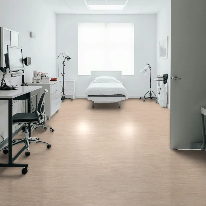 Suelo PVC Homogéneo Rosa Marmolizado | Pavimento Vinílico Uso Comercial R9 | Escuelas, comercios, centros sanitarios