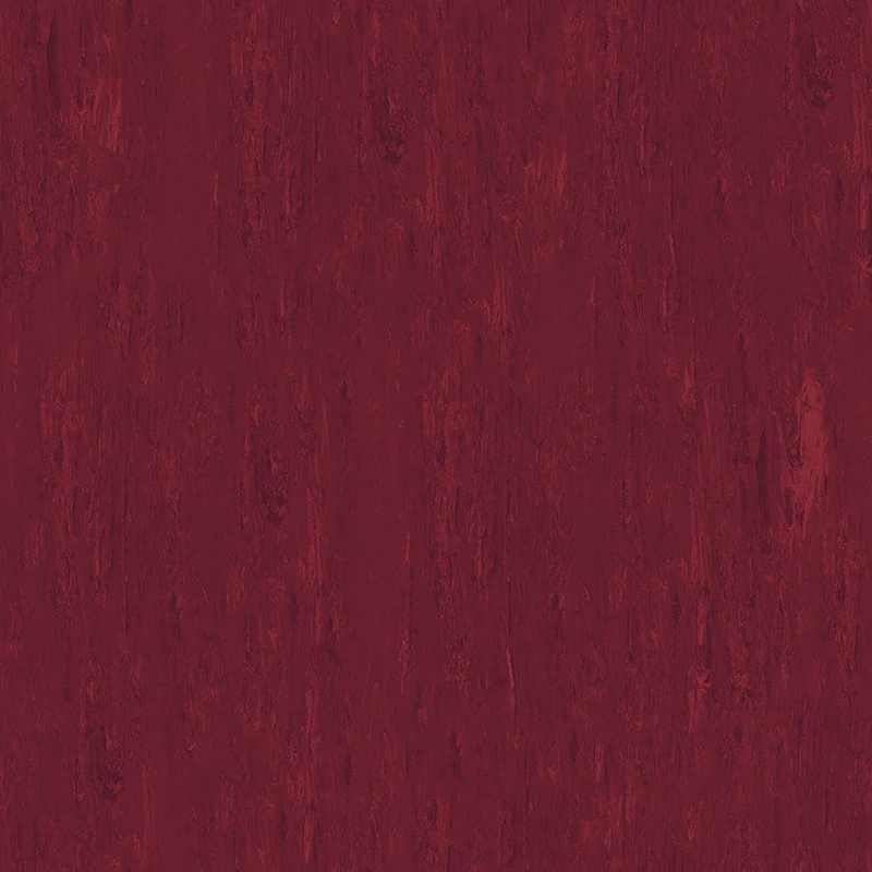 Suelo Vinílico Rollo Roja | PVC Homogéneo | Antideslizante | Fácil Limpieza