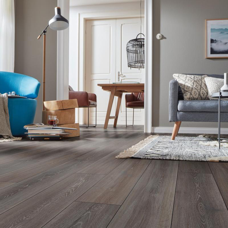 Suelo Laminado Roble Stirling KRONOTEX | AC4 | Tarima Flotante Click | Biselado Natural