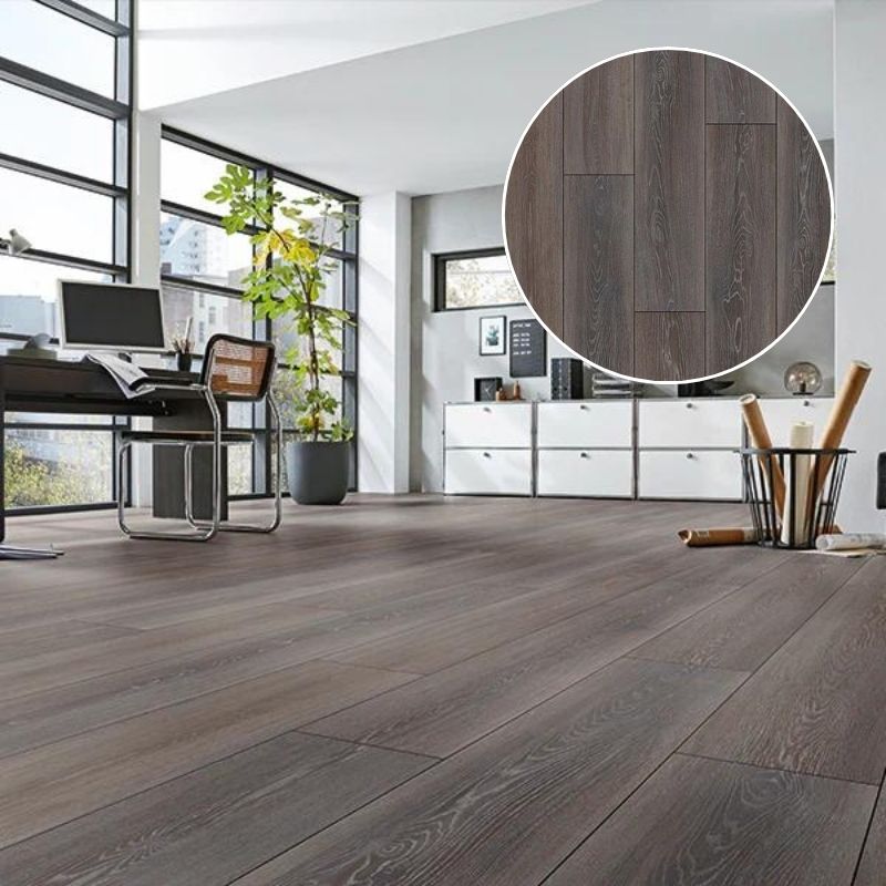 Suelo Laminado Roble Stirling KRONOTEX | AC4 | Tarima Flotante Click | Biselado Natural