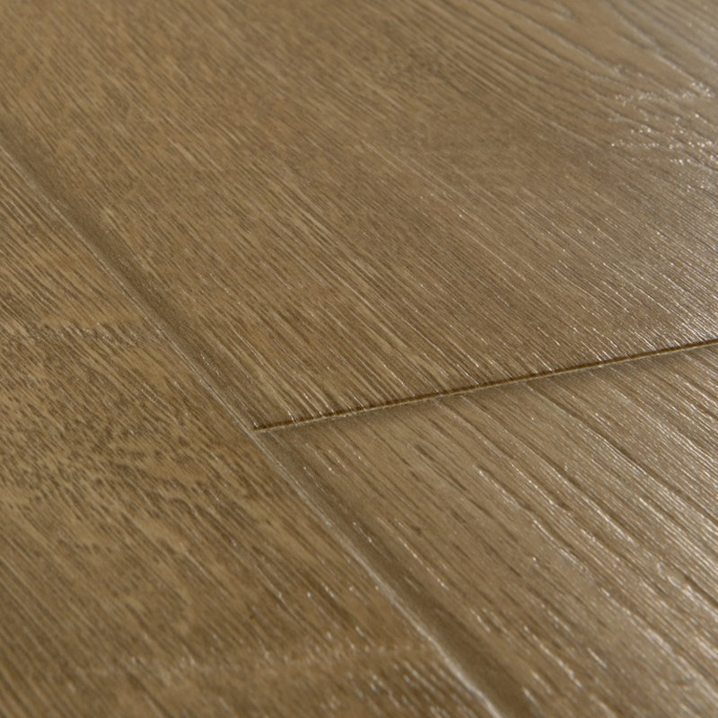 Tarima Laminada Roble Raspado Grismarrón QUICK STEP | AC4 | Instalación Flotante en Click | Resistencia Agua