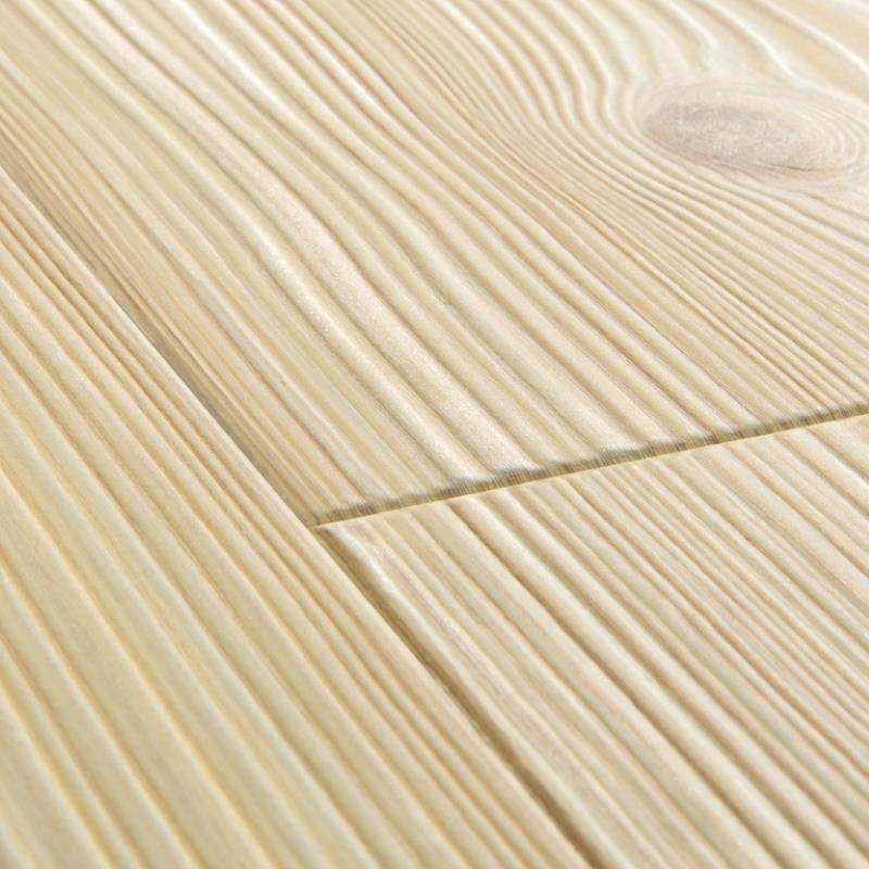 Tarima Laminada Pino Natural QUICK STEP | AC4 | Instalación Flotante en Click | Resistencia Agua