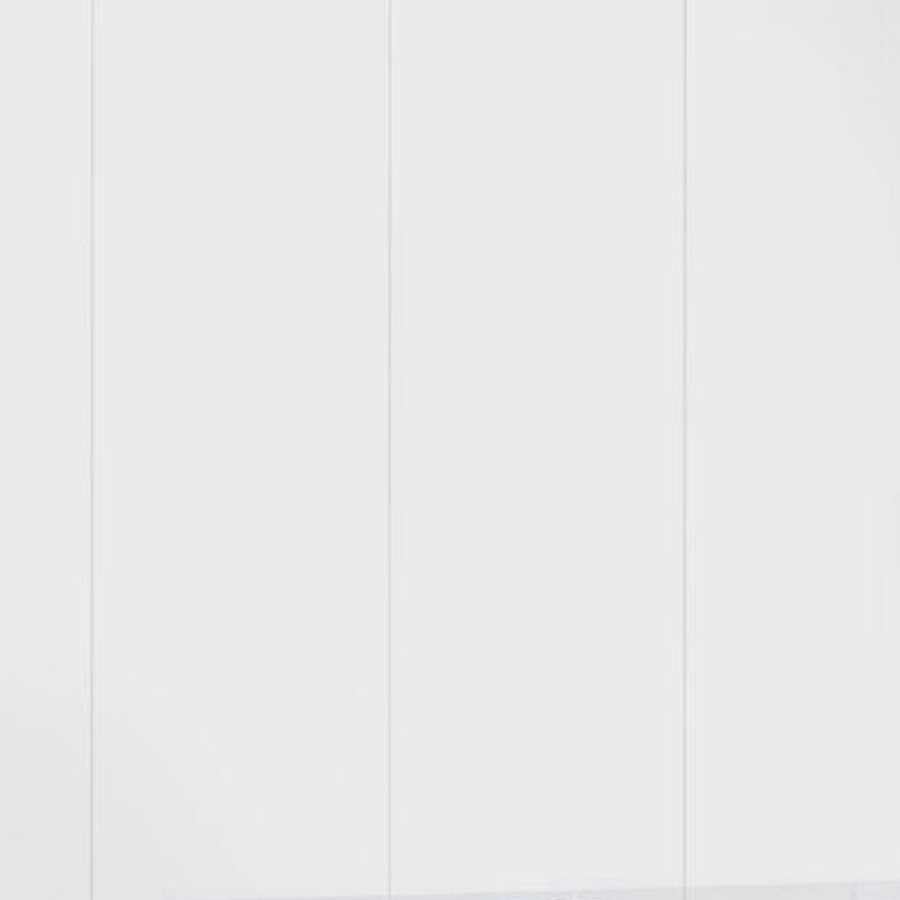 Panel de Pared Blanco Mate Easy | Baño | Cocina | Impermeable | Fácil Instalación