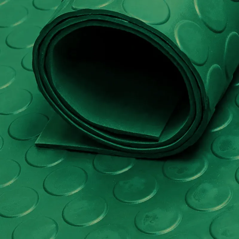 Goma Abotonada Colores | Verde | 3mm | Bobinas de 1x10m | Alto Tránsito