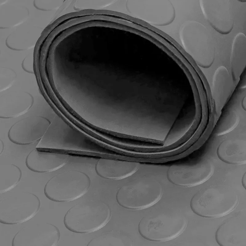 Goma Abotonada Colores | Gris | 3mm | Bobinas de 1x10m | Alto Tránsito