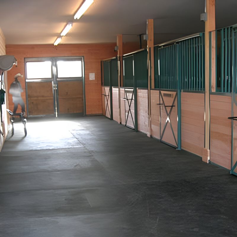 Suelo de Goma Rayada Fina Negro | 1,2x15m | 3mm | Alto tránsito | Taller | Almacén | Zonas Industriales | Carga | Antideslizante	