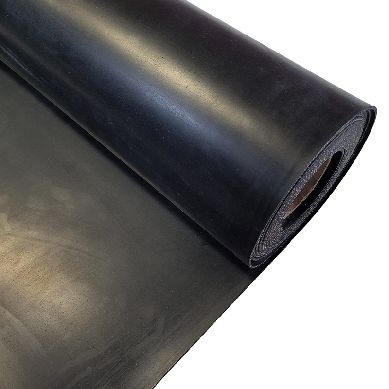 Suelo de Goma Lisa Negro | 1x5m | 25mm | Alto tránsito | Taller | Almacén | Industrias	