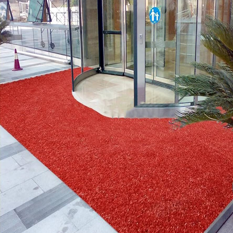 Césped Artificial Capricho Rojo | 8mm | Densidad Premium | Jardín | Terraza | Exterior | Fácil Instalación