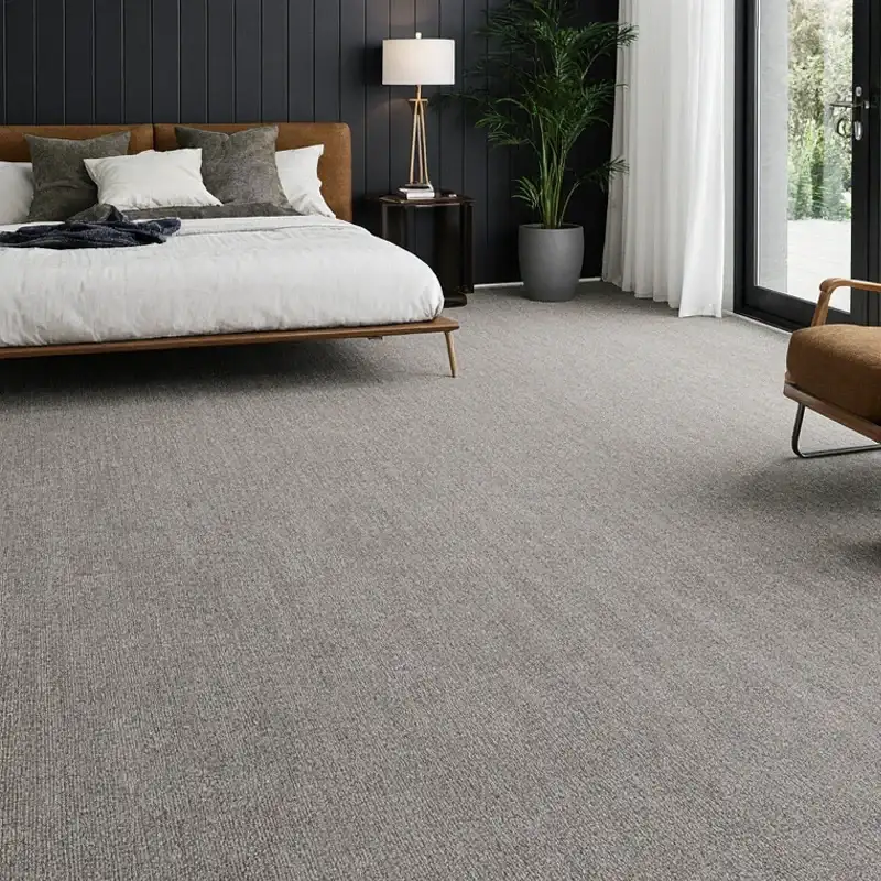 Moqueta Fuerza | Al Corte | Gris Claro | Pelo Bucle Suave | Moqueta Hogar | Oficina | Eventos | Pedido Mínimo 6m²