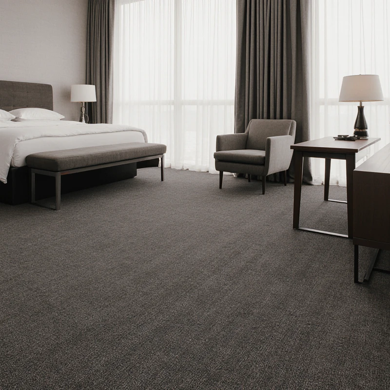 Moqueta Fuerza | Al Corte | Gris Marengo | Pelo Suave Bucle en Bucle | Moqueta Hogar | Oficina | Comercios | Pedido Mínimo 6m²