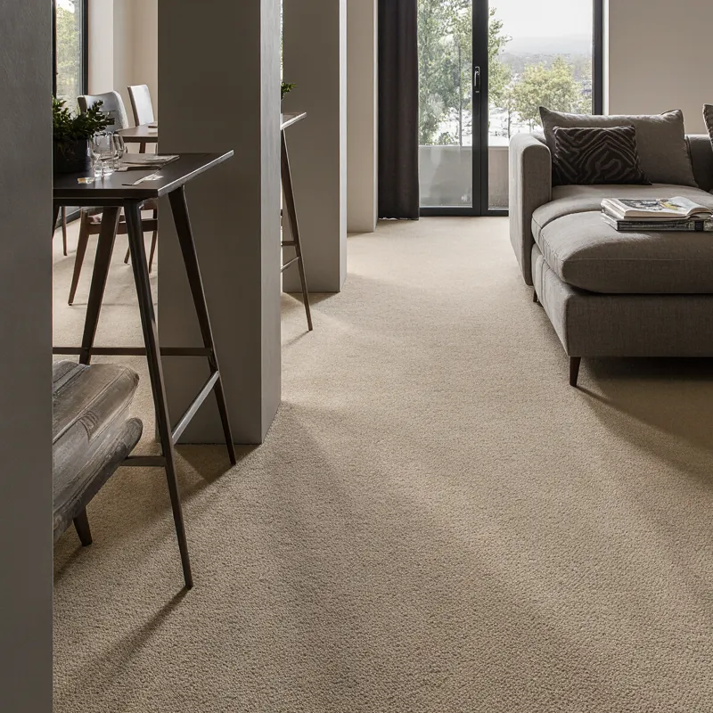 Moqueta Fuerza | Al Corte | Beige Marrón | Pelo Suave en Bucle | Moqueta Hogar | Oficina | Eventos | Pedido Mínimo 6m²