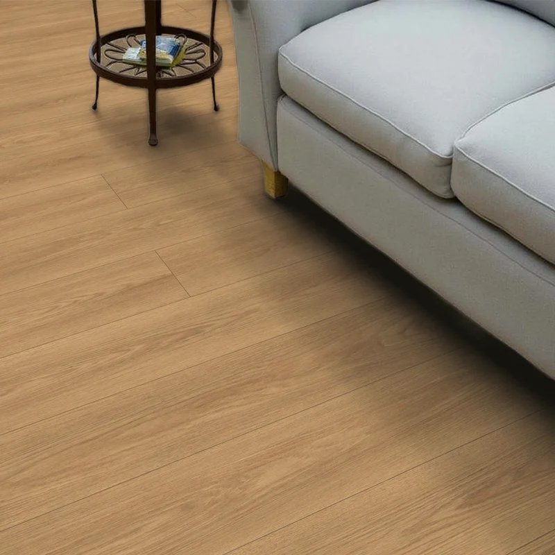 Suelo Laminado Roble Soleado LEVEL | AC5 | 8mm | Tarima flotante Instalación en Click | Resistencia al Agua 72h