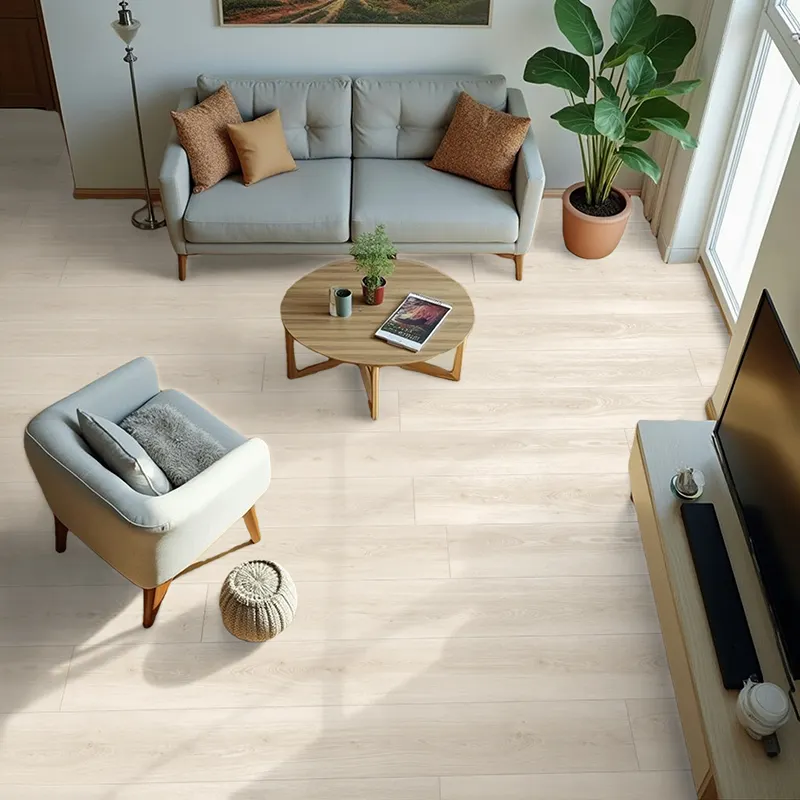 Suelo Laminado Roble Lunar LEVEL | AC5 | 8mm | Tarima flotante Instalación en Click | Resistencia al Agua 72h