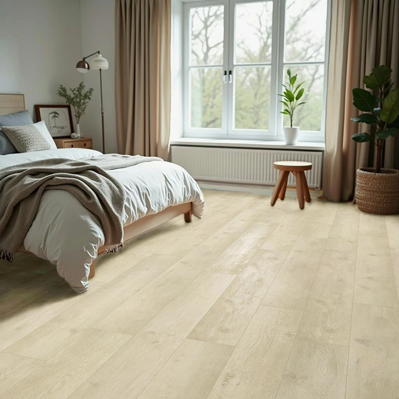 Suelo Laminado Roble Oeste LEVEL | AC5 | 8mm | Resistencia Agua 72H | Zonas Húmedas