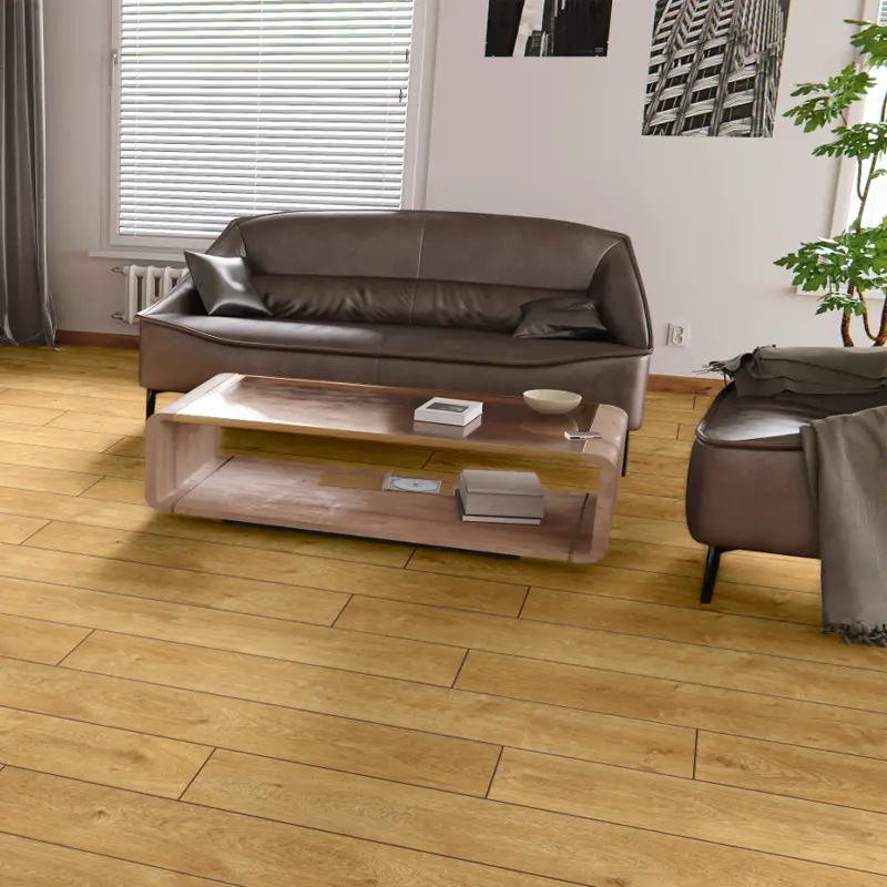 Suelo Laminado Roble Oscar LEVEL | AC5 | 8mm | Resistencia Agua 72H | Zonas Húmedas | Tarima Flotante