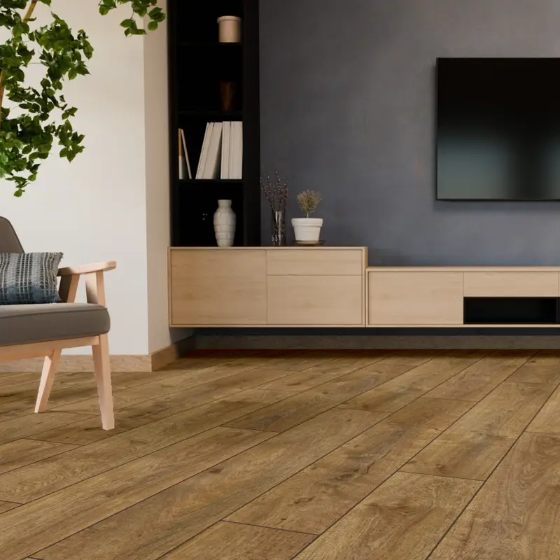 Suelo Laminado Roble Final LEVEL | AC5 | 8mm | Resistencia Agua 72H | Zonas Húmedas | Tarima Flotante