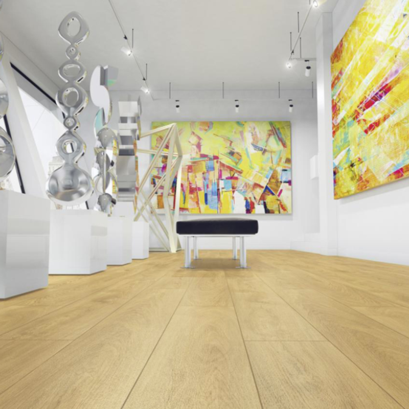 Suelo Laminado Roble Turner LEVEL | AC5 | 8mm | AGUA y HUMEDAD 72H | Hogar y Comercio | Tarima Flotante