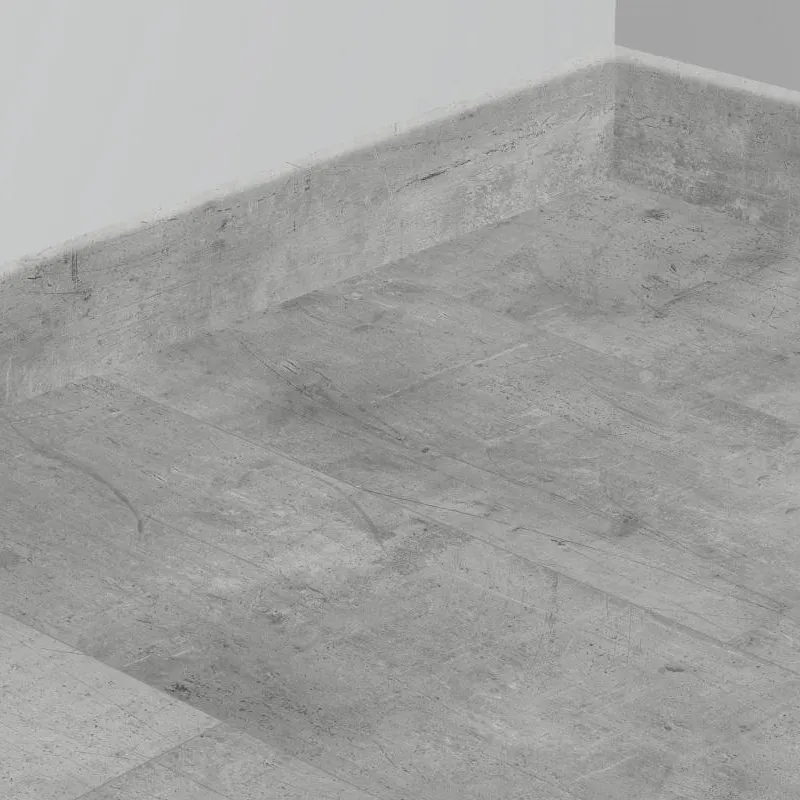 Suelo Laminado en Loseta Hormigón LEVEL | AC5 | 8mm | Baldosa Flotante en Click | Oficina y Hogar