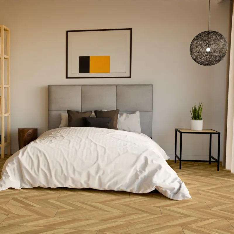 Suelo Laminado en Roble Carmenes LEVEL | AC5 | 8mm | Baldosa Flotante en Click | Oficina y Hogar