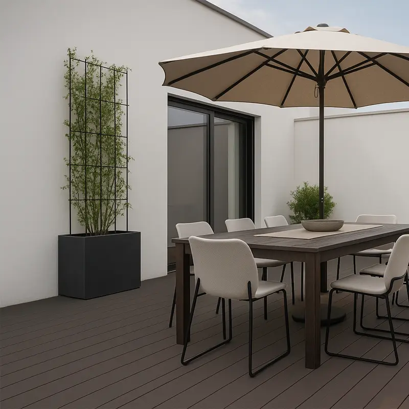 Suelo Exterior IPE Arena | Composite | Dos Colores | Terrazas y Jardines | Piscinas