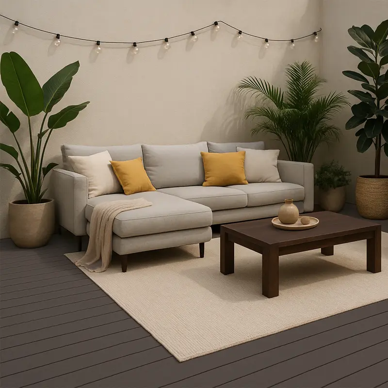 Suelo Exterior IPE Arena | Composite | Dos Colores | Terrazas y Jardines | Piscinas