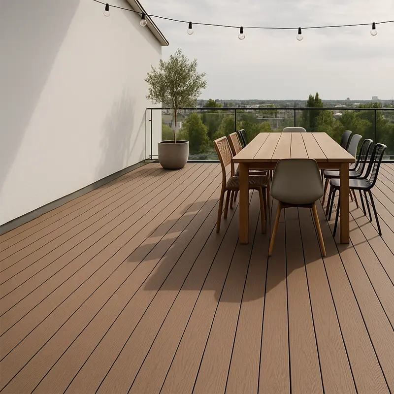 Tarima Exterior Arena IPE  | Composite | Dos Colores | Terrazas y Jardines | Piscinas