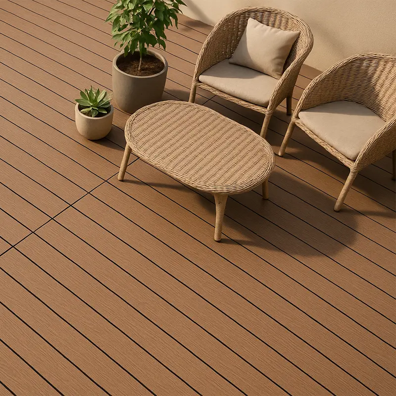 Tarima Exterior Arena IPE  | Composite | Dos Colores | Terrazas y Jardines | Piscinas