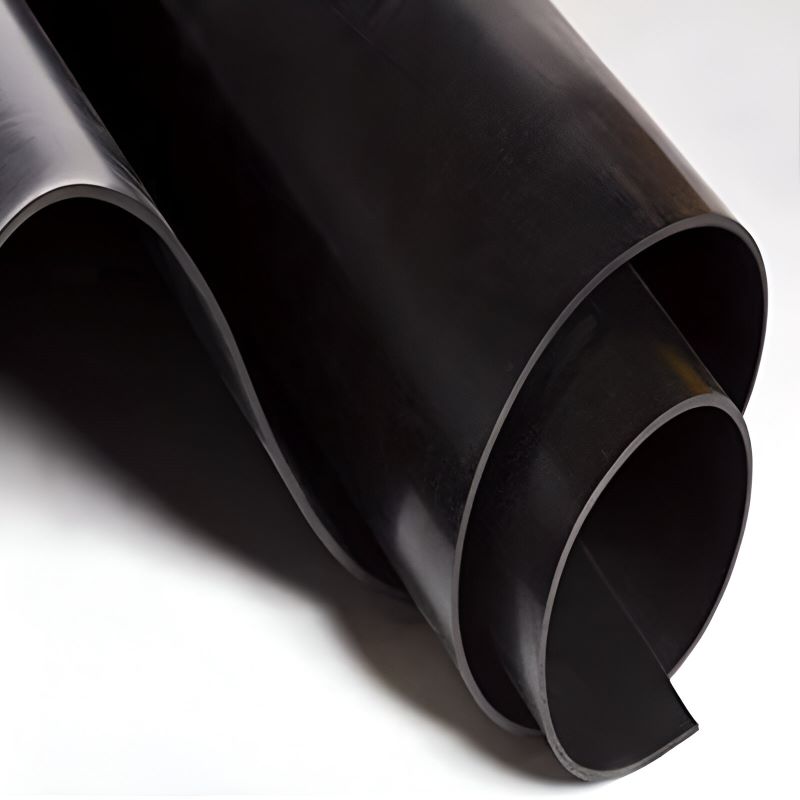 Pavimento de Goma Lisa Negro | 12mm | Alto tránsito | Taller | Almacén | Industrias| Vehículos