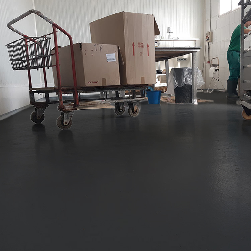 Pavimento de Goma Lisa Negro | 12mm | Alto tránsito | Taller | Almacén | Industrias| Vehículos