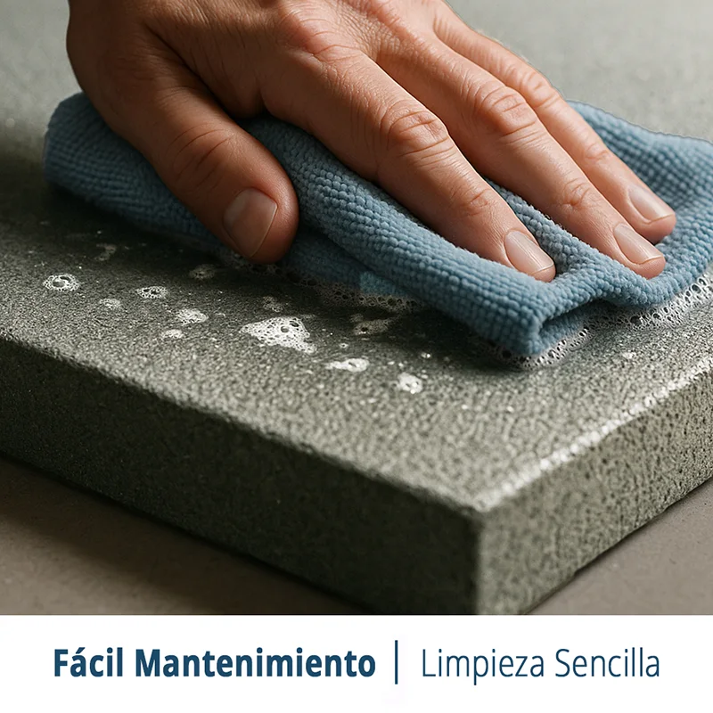 LOSETA DE CAUCHO Maciza 1x1m | 15mm | Densidad Plus + | Gris plomo | Suelo Gimnasio | Crossfit