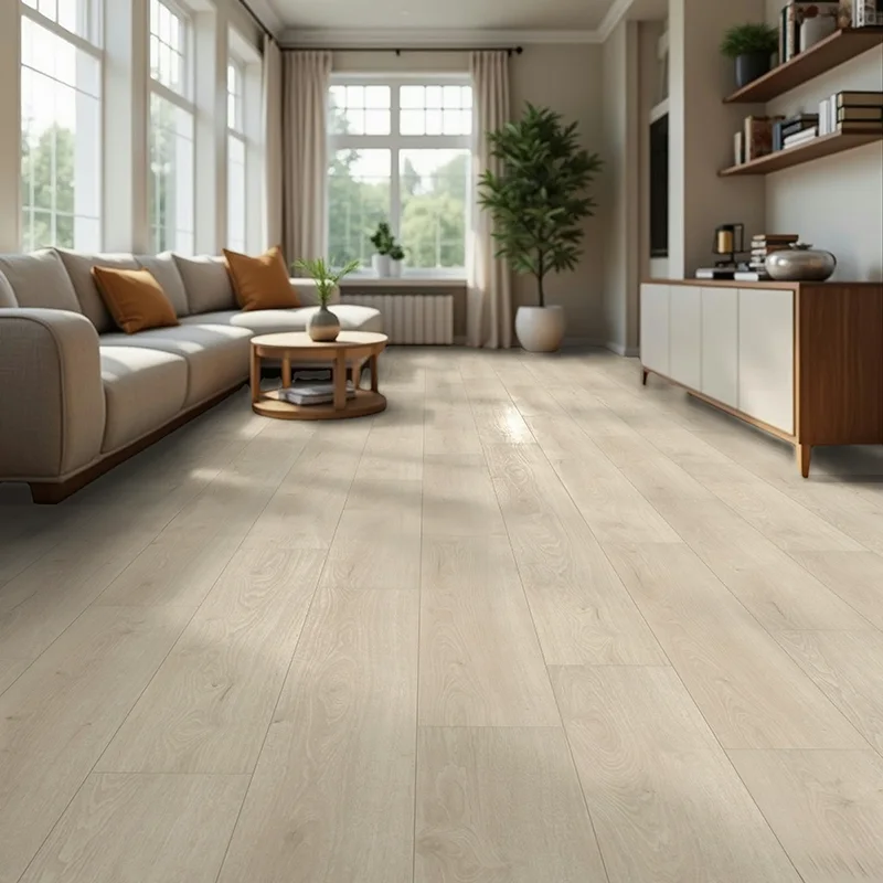 Suelo Laminado Roble Milán LEVEL | AC5 | 8mm | Tarima Flotante en Clic | Comercio y Hogar