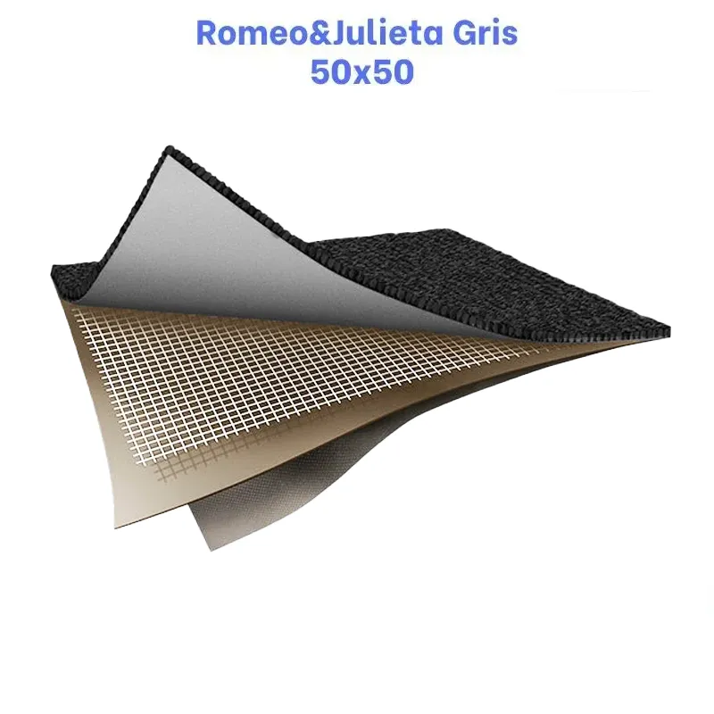 Piezas Moqueta Antracita 50x50cm | Losetas Fáciles de Instalar | Resistente y Antideslizante Para Oficinas y Hogar