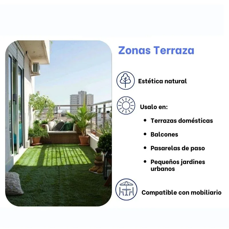 Césped Artificial Forever Ultra | 20mm | Densidad Premium | Tacto Suave y Natural | Realismo