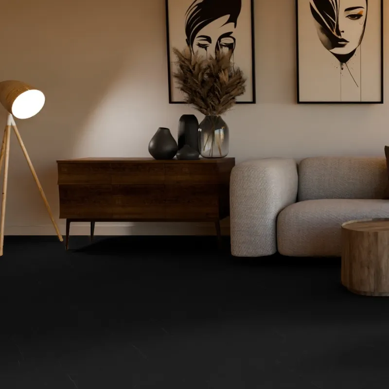 Suelo Laminado Piedra Gris Seca  | AC5 | 8mm | Agua y Humedad 72h | Tarima Flotante en Loseta | Instalación en Click | Alto Tránsito
