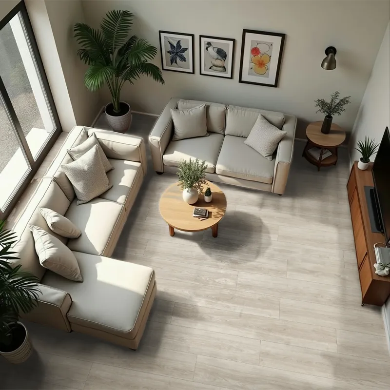 Suelo Laminado Roble Halcón | AC5 | 8mm | Efecto Madera | Tarima Flotante | Con Bisel | Hogar y Comercio	