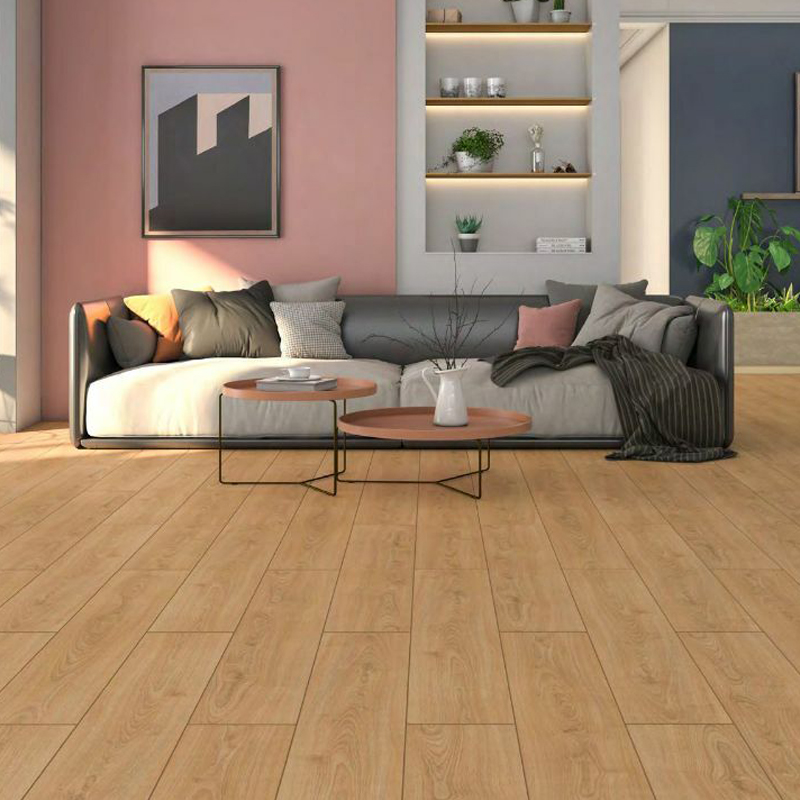 Suelo Laminado Roble Tucán | AC5 | 8mm | Efecto Madera | Tarima Flotante | Con Bisel | Hogar y Comercio	