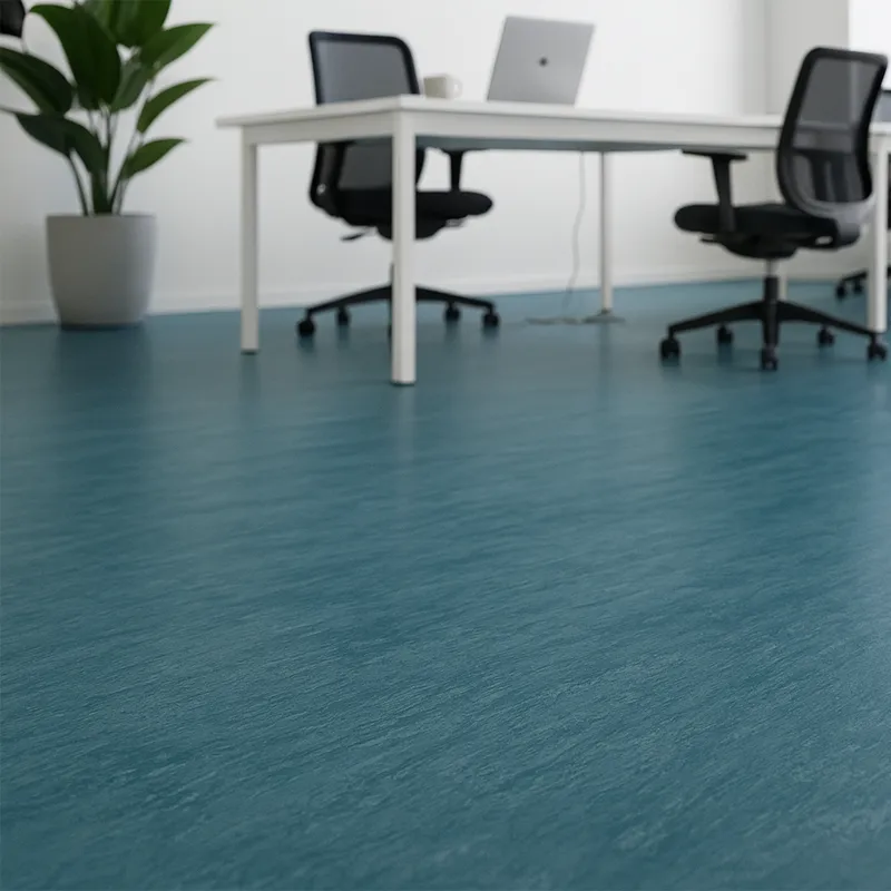 Suelo Vinilo Azul Marino PVC | Antibacteriano | Antideslizante R9 | Bfl-s1 | Resistencia y Durabilidad