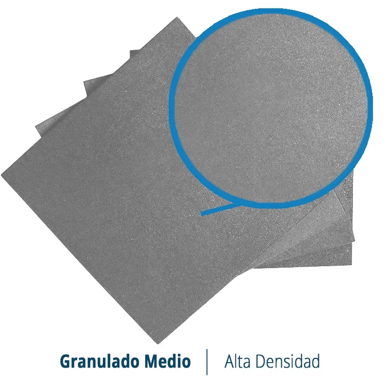 LOSETA DE CAUCHO Maciza 50x50cm | 20mm | ALTA DENSIDAD | Gris | Suelo Gimnasio | Crossfit | Parque infantiles | Halterofilia |	