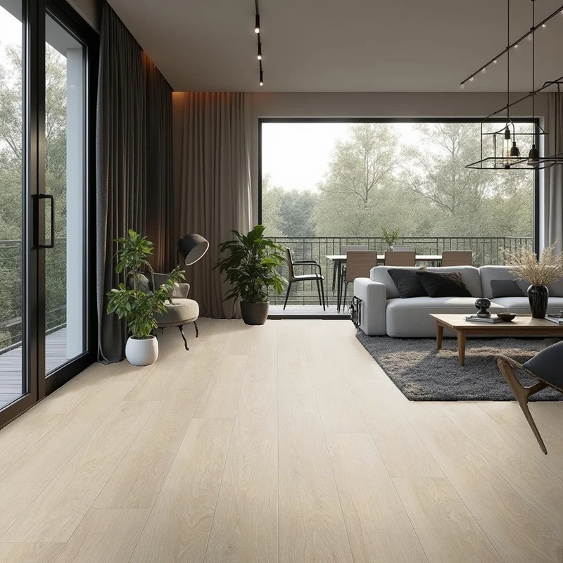 Tarima Vinílica Roble Trofeo | Suelo SPC | Uso Comercial | Instalación en Click | Resistencia al Agua