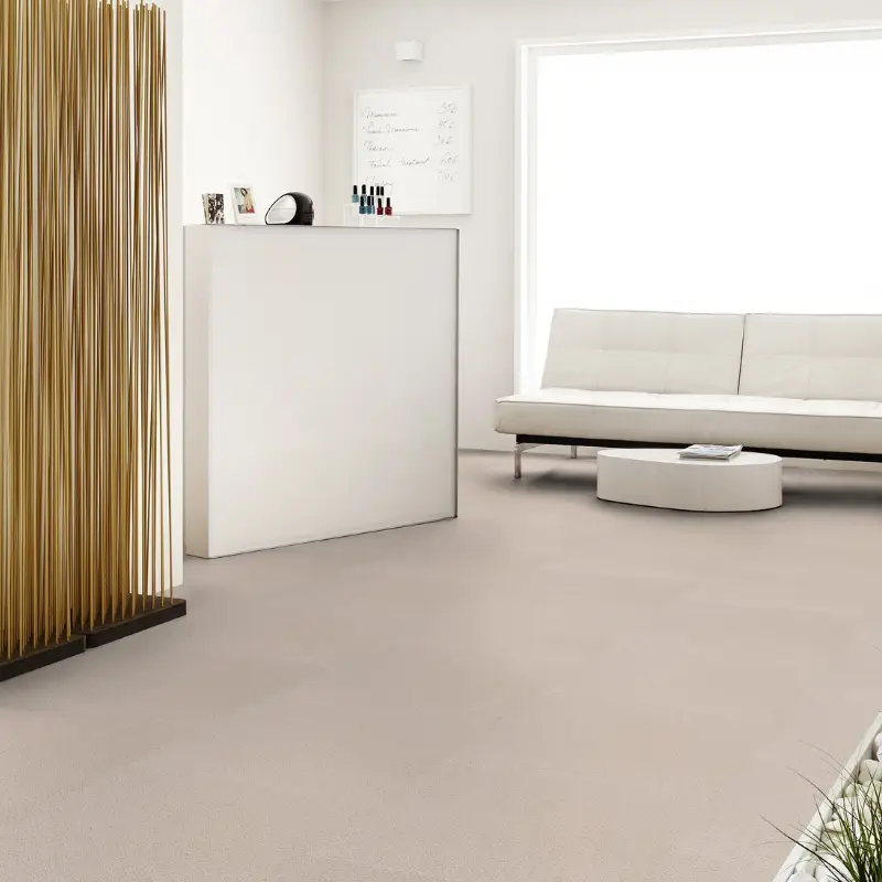Moqueta Autoadhesiva Piezas | Beige Tostado | 50x50cm | Suelo Adhesivo de Oficina | Comercio, Hogar