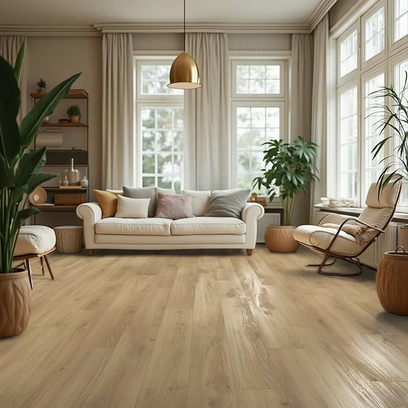Suelo Laminado Roble Lin AC5 | Agua 24h | Tarima Flotante Click