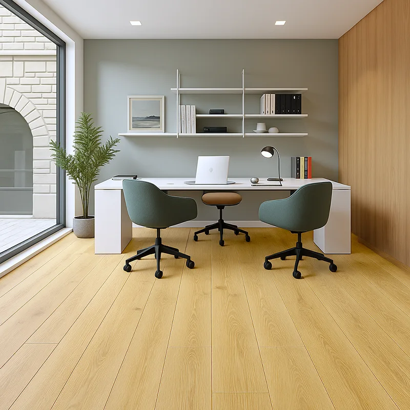 Suelo Laminado Roble Té Mate LEVEL | AC5 | 10mm | Agua 72h | Tarima Flotante Instalación en Click 