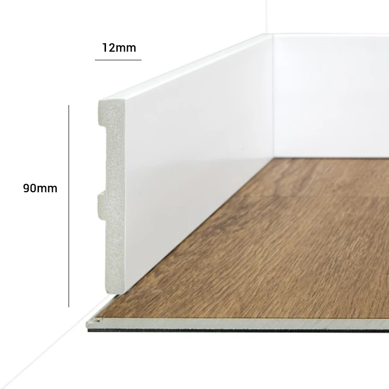 Rodapié PS Blanco 2200*90*12mm.