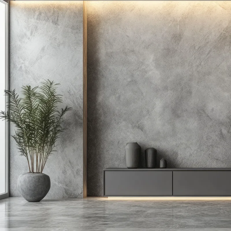Panel SPC Rígido Cromo Wall | Acabado piedra | Pared | 100% Resistente Humedad