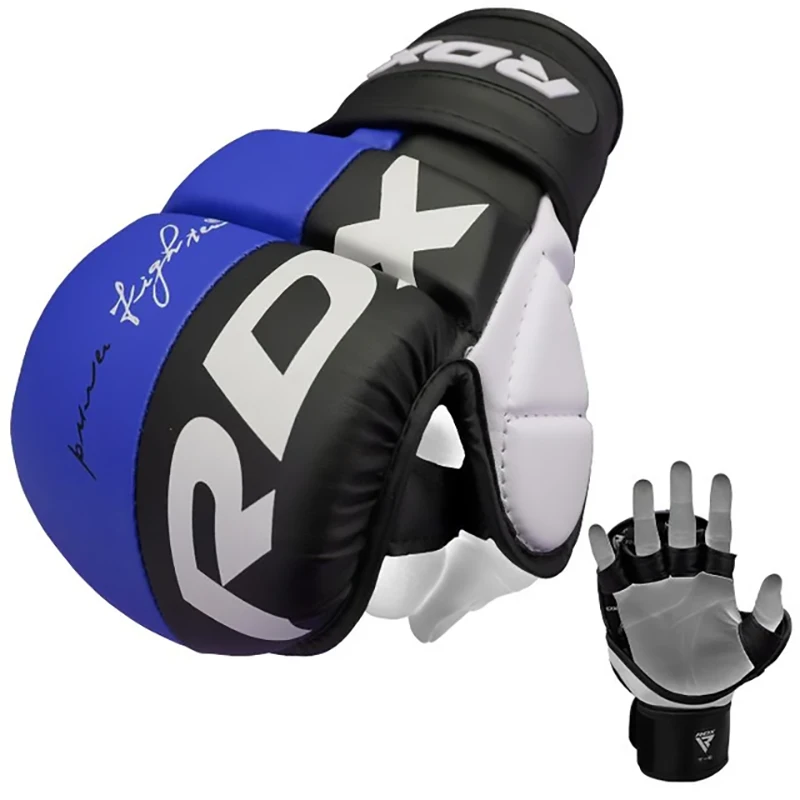 Guantes de combate de MMA | L | Azul
