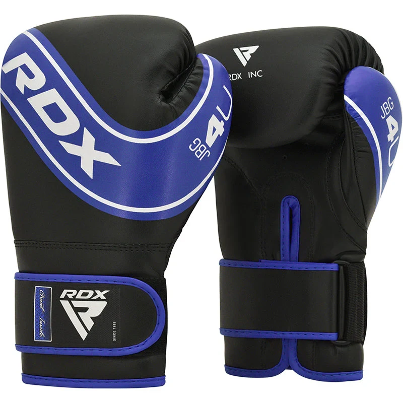 Guantes De Boxeo Flintronic Para Niños – 4oz, De PU Y Algodón Perlado, Con Cierre De Velcro Y Diseño De Llama