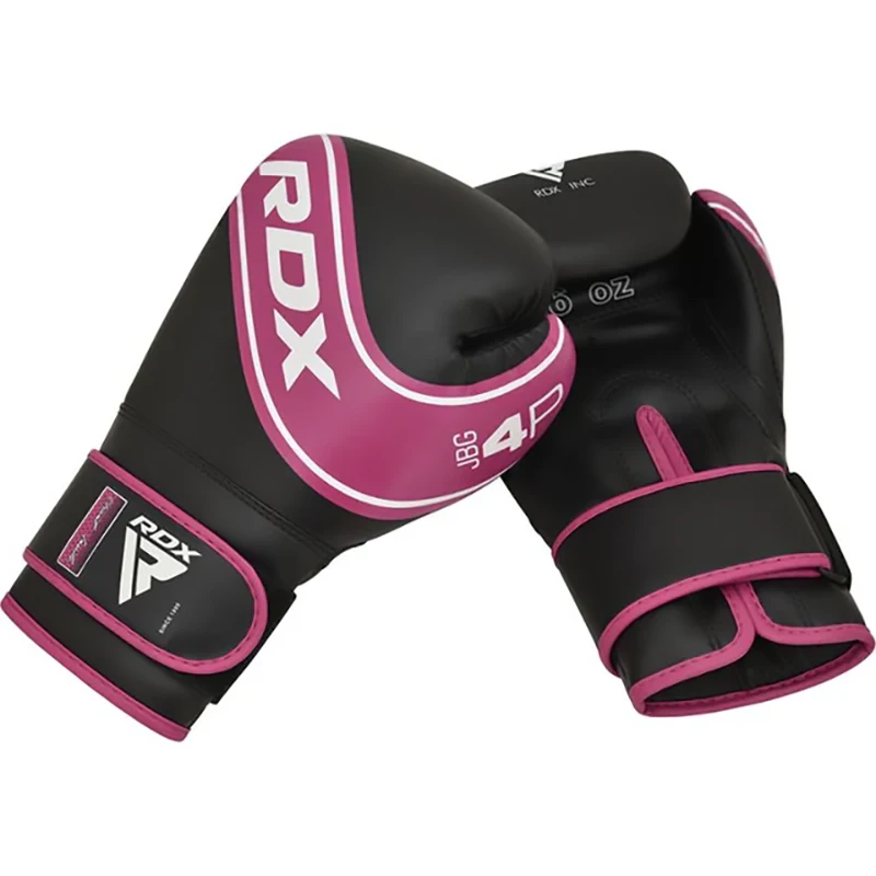 Guantes de entrenamiento de boxeo Niños RDX 4B Robo 4oz | Rosa
