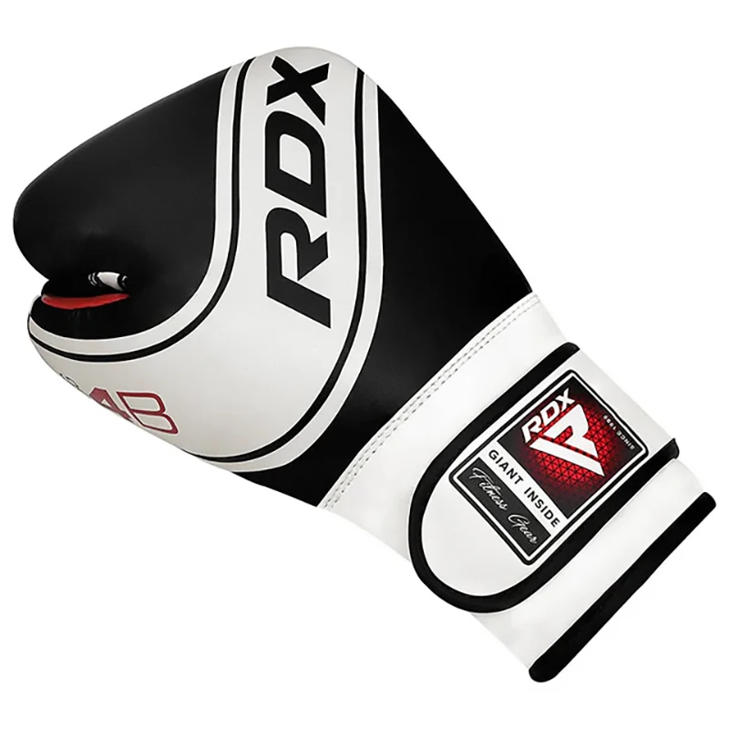 Guantes de entrenamiento de boxeo Niños RDX 4B Robo 4oz | Blanco

